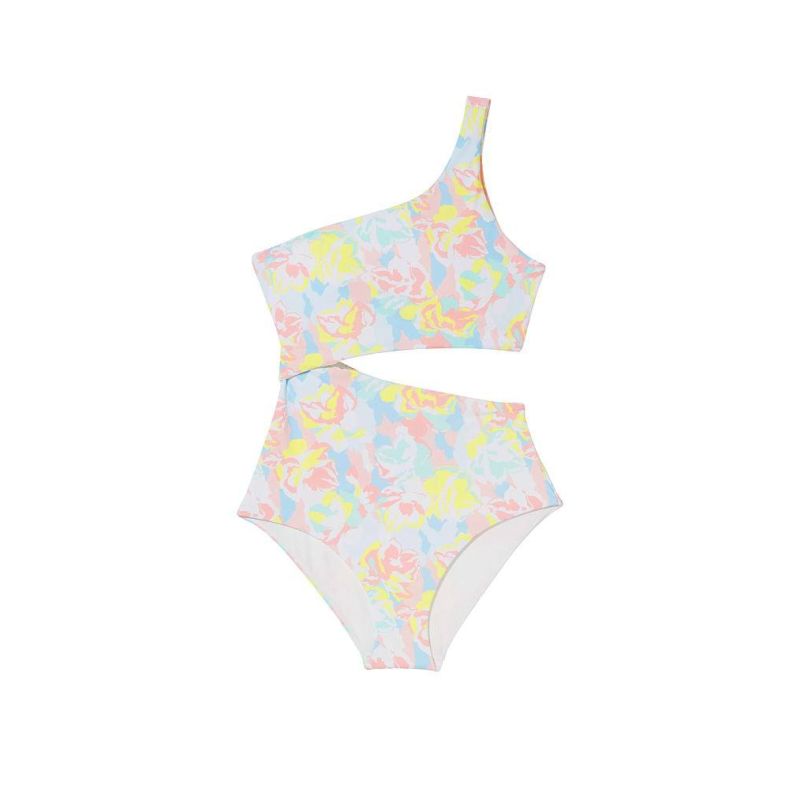 Суцільний купальник Cutout Swimsuit Camo Floral
