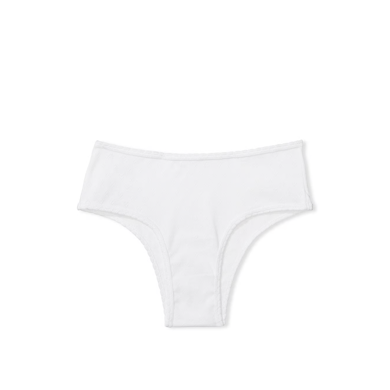 Жіночі трусики Cotton Cheekster Panty Optic White Pointelle
