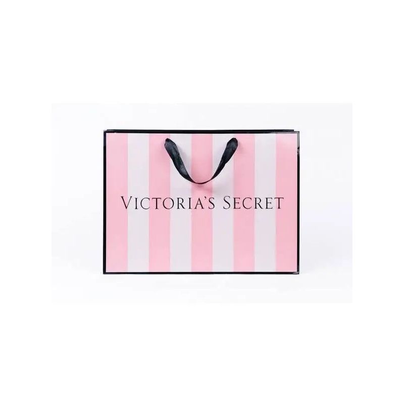 Подарунковий пакет в смужку VS Gift Bag (L )