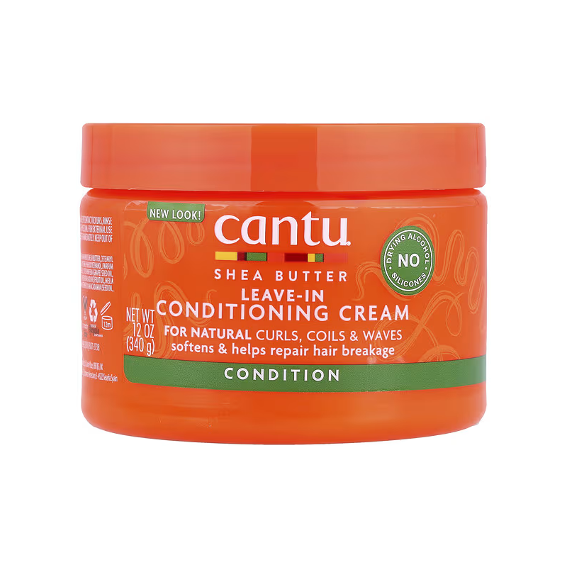 Кондиціонер незмивний для кучерявого волосся Leave-In Conditioning Cream Cantu