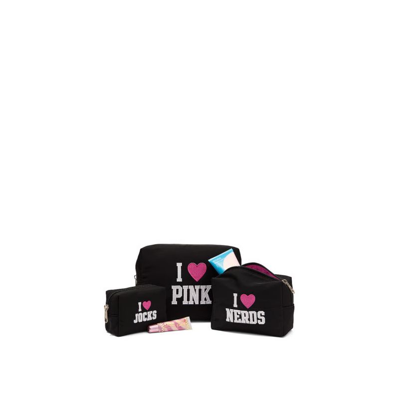 Косметичка Makeup Bag Trio Black
