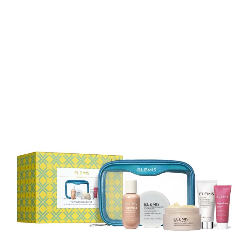 Набір культові фаворити для здоров'я та сяяння шкіри The Prep, Prime & Glow Gift Elemis