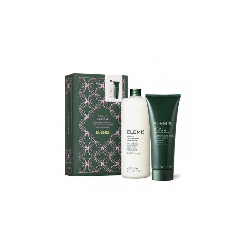 Набір розслаблючий дует для ванни та душу дика природа Британії A Tale of Bath & Body від Elemis