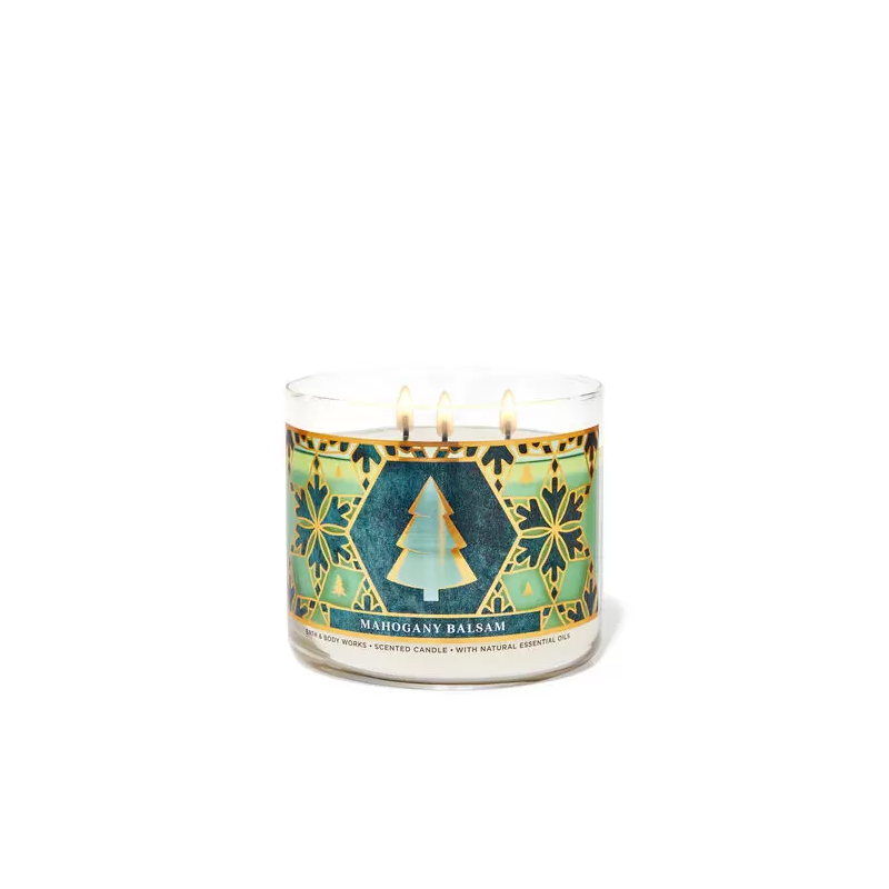 Ароматизована свічка Mahogany Balsam