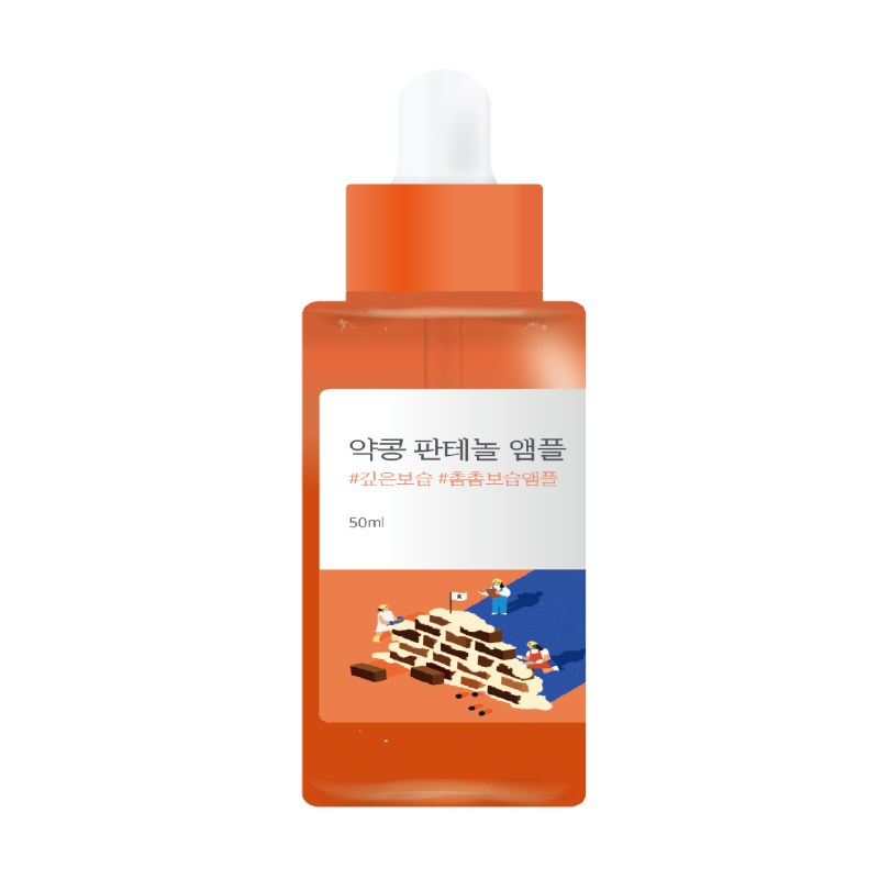 Концентрована сироватка Soybean Panthenol Ampoule Serum ROUND LAB