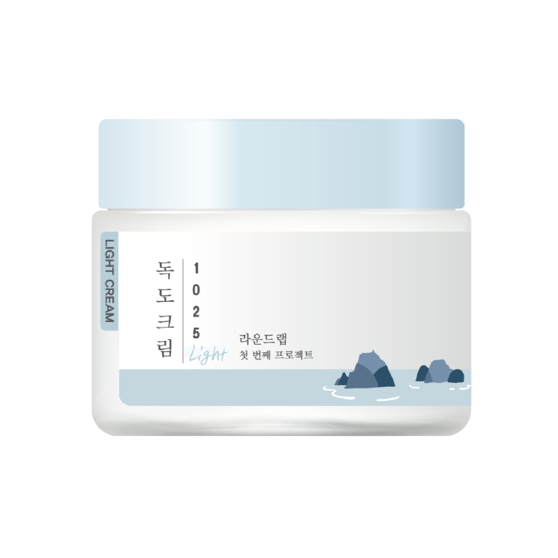 Зволожуючий крем 1025 Dokdo Light Cream ROUND LAB