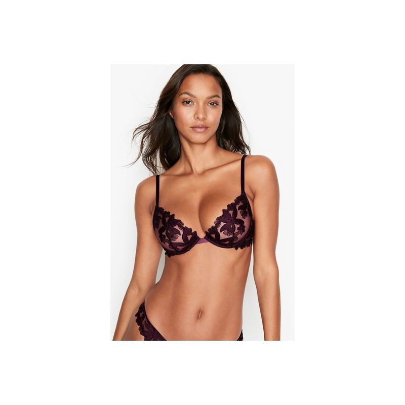 Бюстгальтер Luxe Lingerie Embroidered Unlined Demi Bra