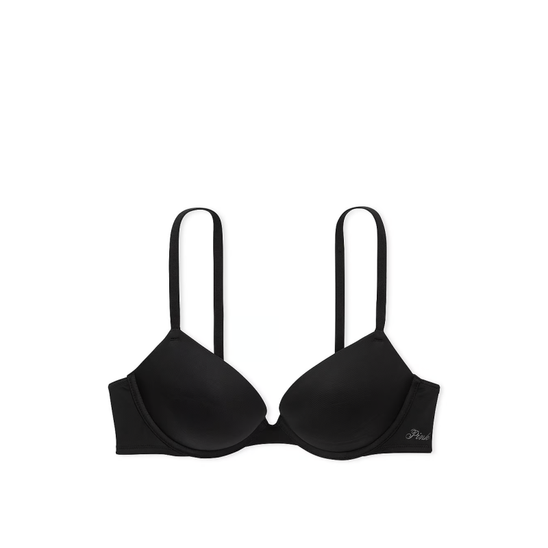 Бюстгальтер PINK Wear Everywhere Super Push-Up Bra Black