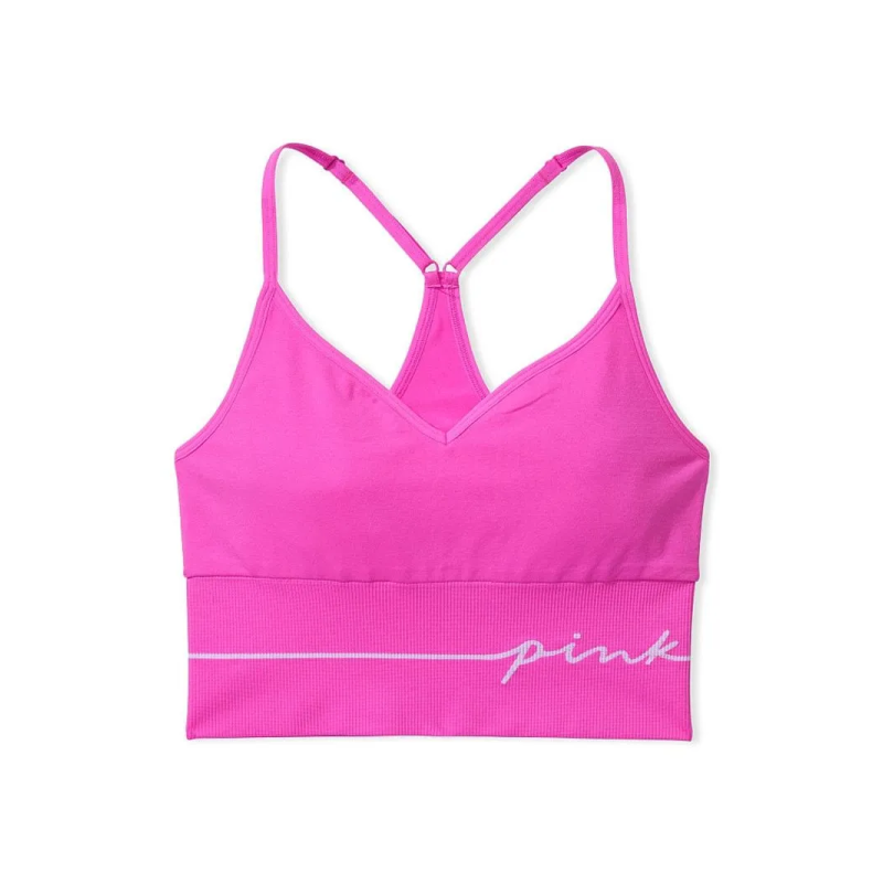 Топ для спорту Seamless Longline Sports Bra Pink