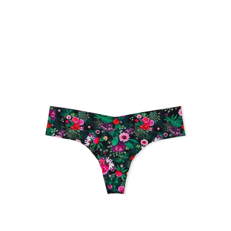 Трусики No-show Thong Panty Flowers