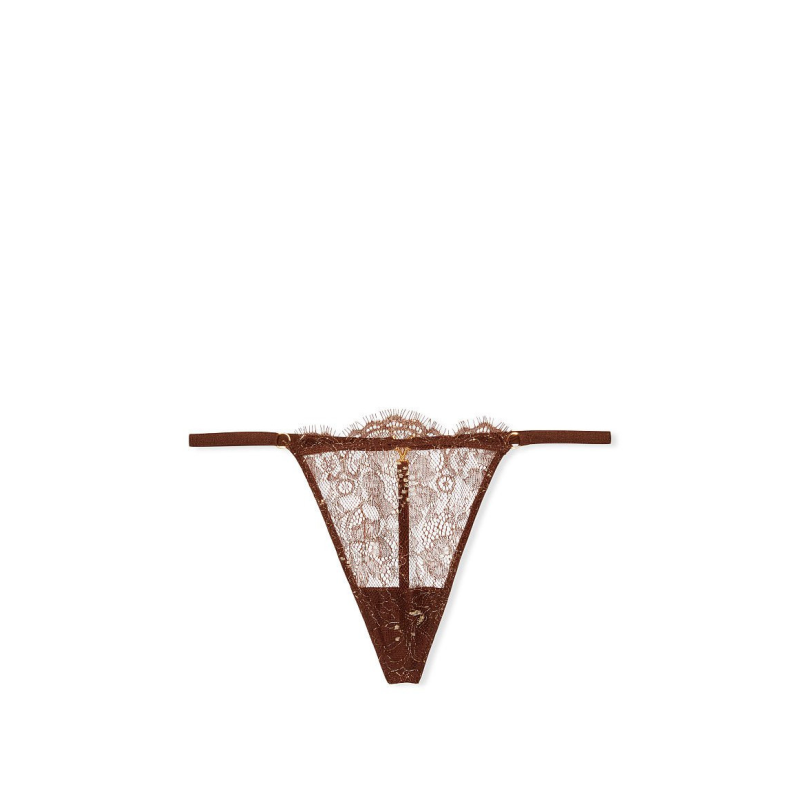 Трусики Very Sexy Lace V-String Brown