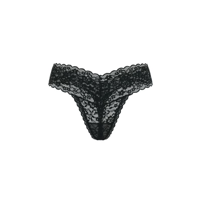 Трусики The Lacie Lace Thong Panty Black