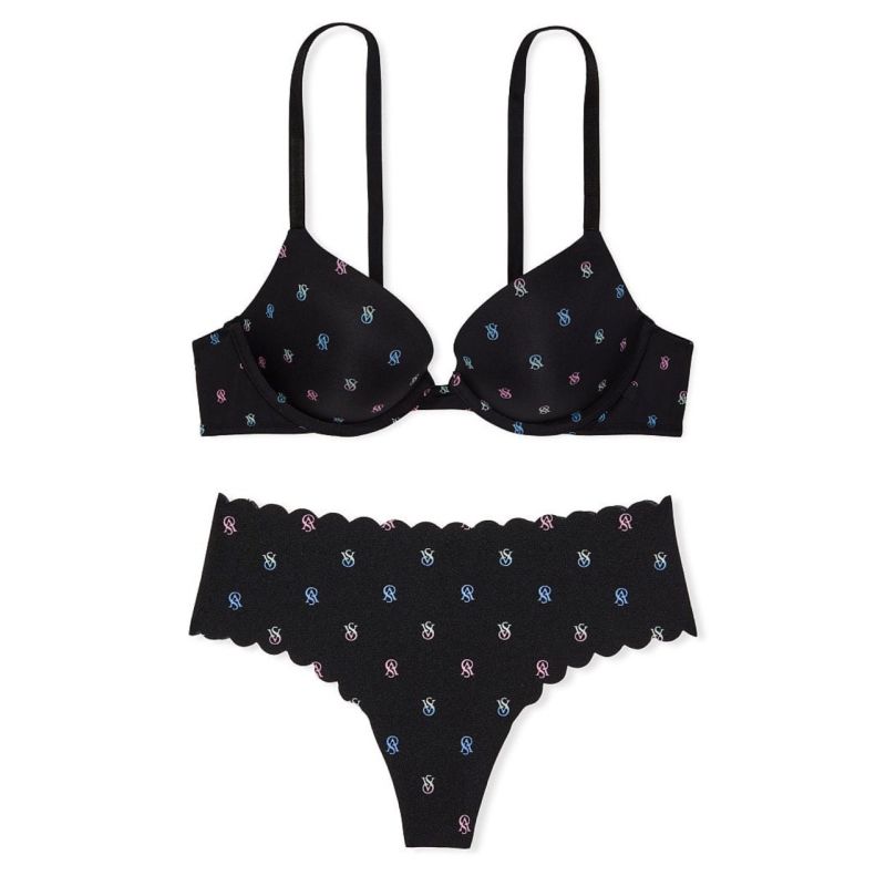 Комплект Sexy Tee Push-Up Bra Multicolor Logo