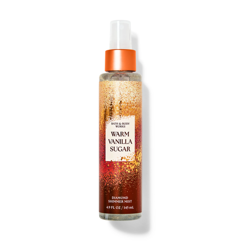 Парфумований шиммер-спрей Warm Vanilla Sugar Shimmer Mist