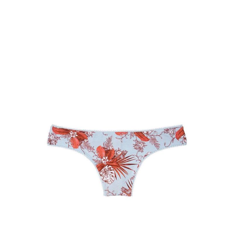 Трусики Cotton Thong Panty Leaf