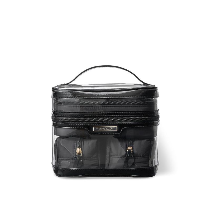 Набір косметичок 4-in-1 Train Case Black Lily