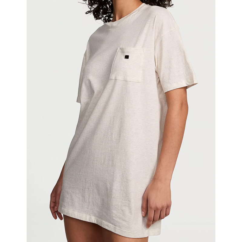 Нічна сорочка Oversize Cotton Sleep Tee Natural Heather VS