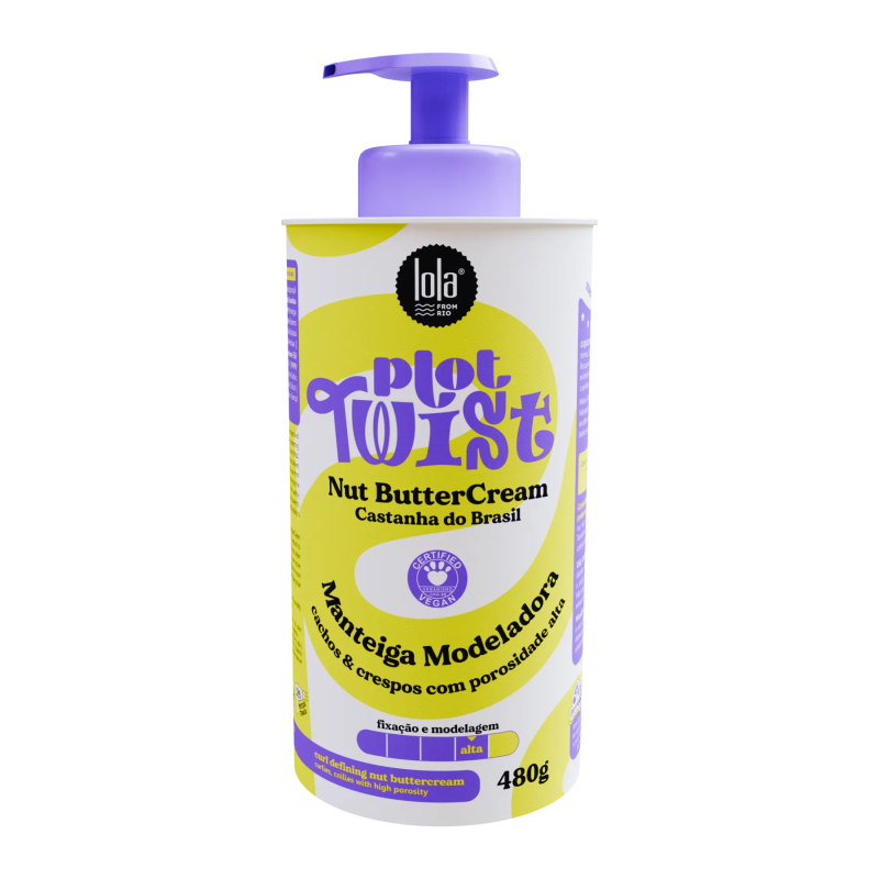 Крем моделюючий для пошкодженого волосся Plot Twist Nut Butter Cream від Lola Cosmetics