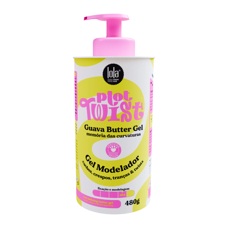 Баттер-гель для моделювання кучерів і локонів Plot Twist Guava Butter Gel від Lola Cosmetics