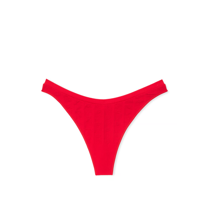 Трусики Seamless High-Leg Thong Panty Red Gossip