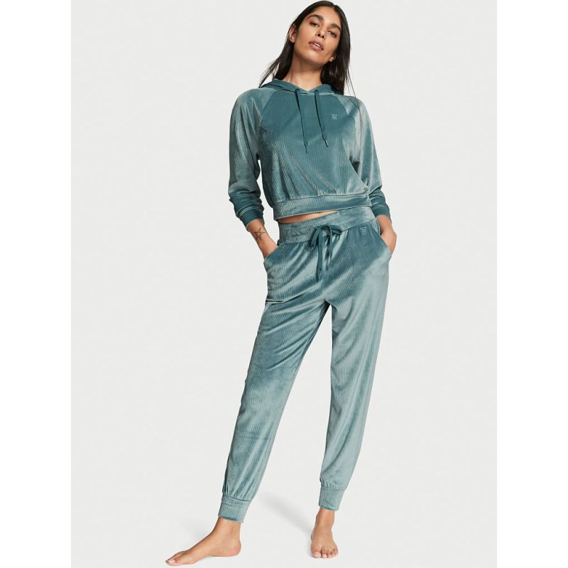 Велюровий спортивний костюм French Sage Graphic