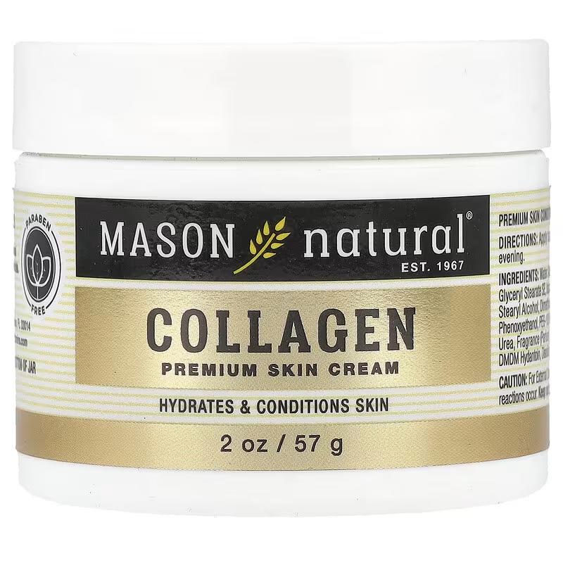 Крем для обличчя з колагеном Mason Natural