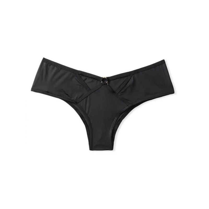 Жіночі трусики Very Sexy Strappy Lace Cheeky Panty Black