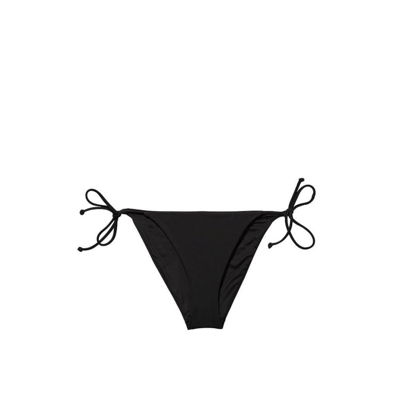 Плавки Mix-and-Match Cheeky String Bikini Bottom Black