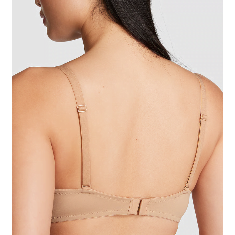 Бюстгальтер PINK Wear Everywhere Push-Up Wireless Bra Praline VS