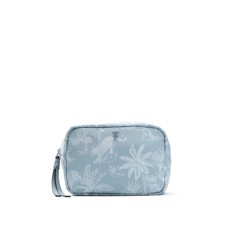 Косметичка Travel Makeup Bag Blue Nylon