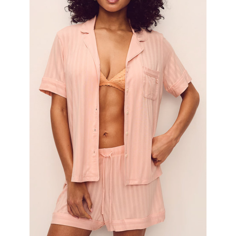 Піжама Modal Short Pajama Set Pink Gin