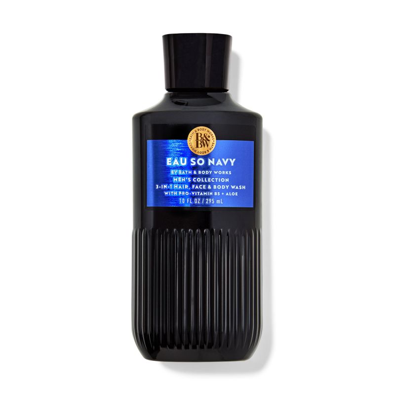 Парфумований гель для душу Eau So Navy 3 in 1 Hair, Face & Body