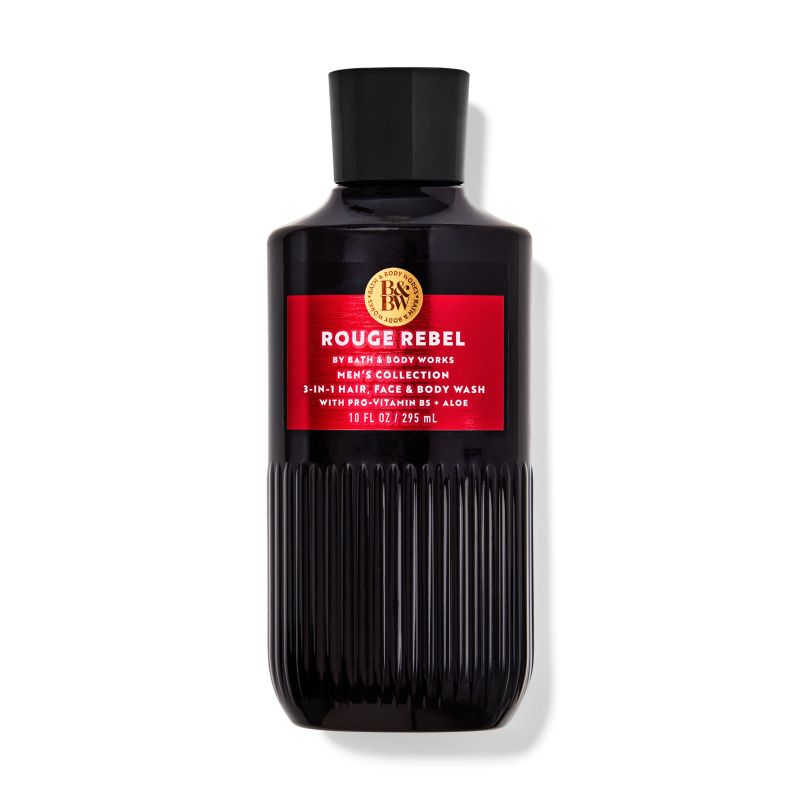 Парфумований гель для душу Rouge Rebel 3 in 1 Hair, Face & Body