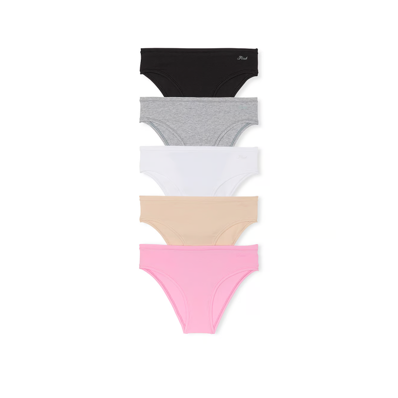 Набір жіночих трусиків 5-Pack Cotton Cheeky Panties Just The Basics Pack