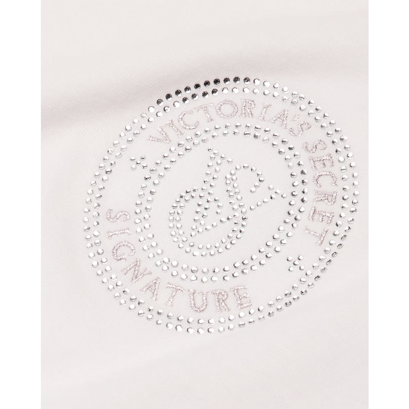 Піжама Flannel Long-Sleeve Tee-Jama Pajama Set White Ribbon Script VS