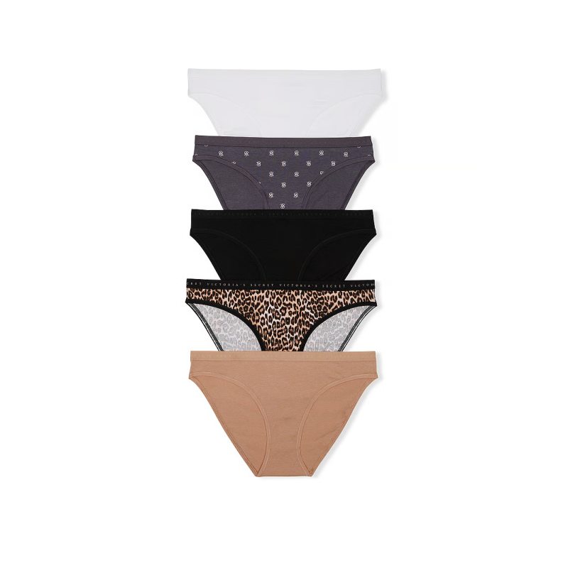Набір трусиків 5-Pack Stretch Cotton Bikini Panties
