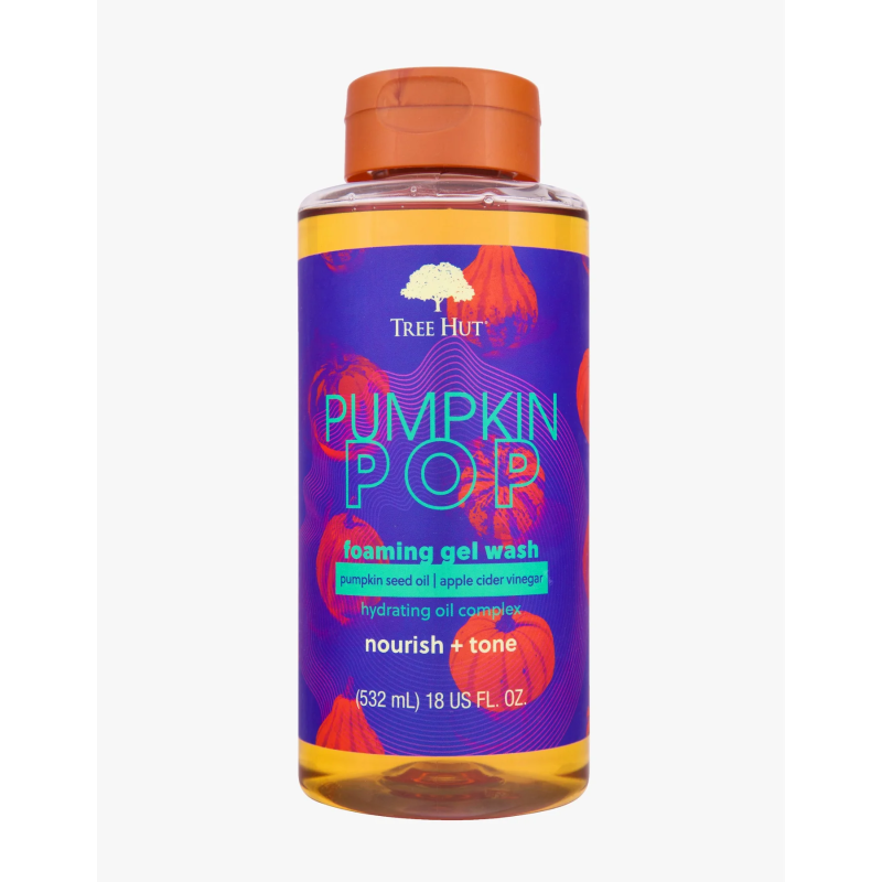 Гель для душу Pumpkin Pop Foaming Gel Wash від Tree Hut