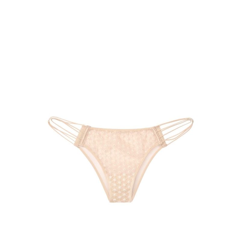 Трусики Luxe Lingerie Starburst Tanga Panty Marzipan