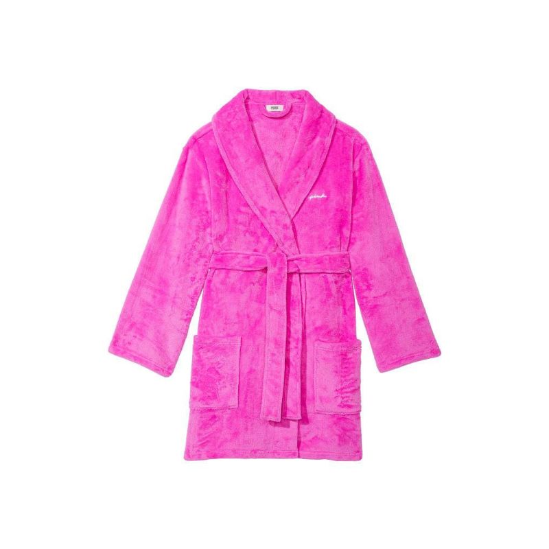 Плюшевий халат Fluffy Robe Pink Berry
