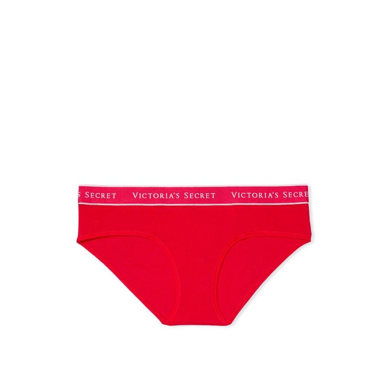 Трусики Logo Cotton Hiphugger Panty Red