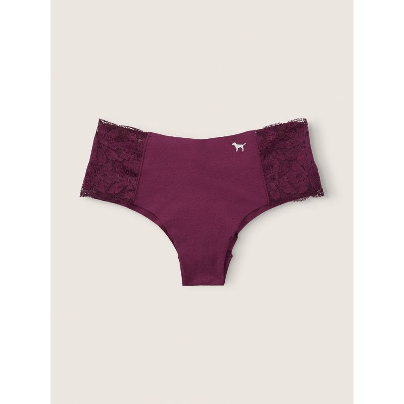 Жіночі трусики No-show Lace Cheekster Rich Maroon