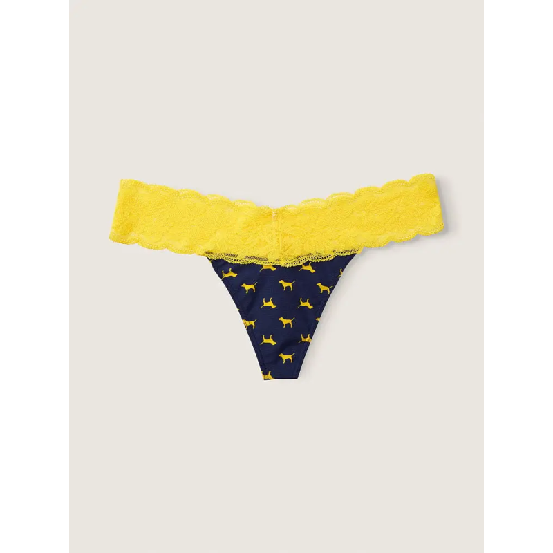 Жіночі трусики Cotton Thong Panty Yellow