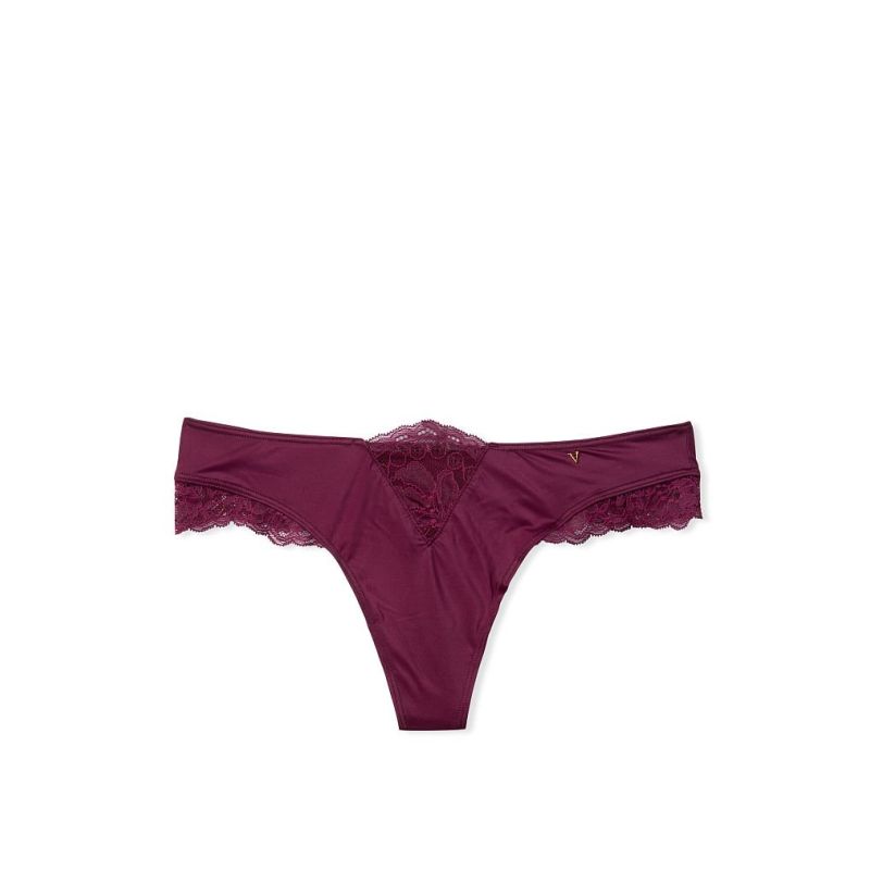 Трусики Very Sexy Micro Lace Inset Thong Panty Kir