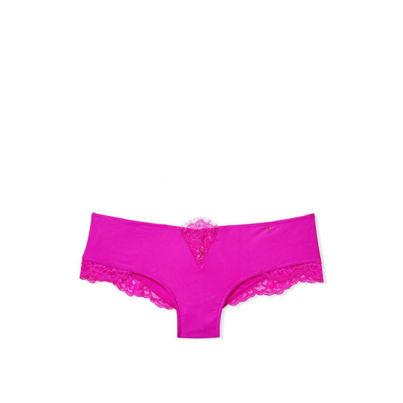 Жіночі трусики Very Sexy Micro Lace Inset Cheeky Panty Raspberry