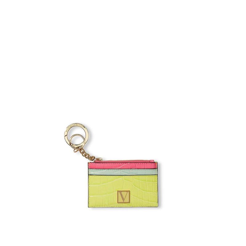 Візитниця-брелок The Victoria Card Case Neon Colorblock