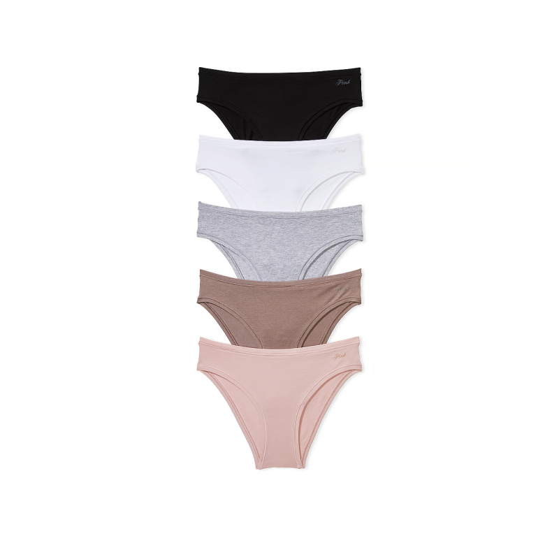 Набір жіночих трусиків 5-Pack Cotton Cheeky Panties