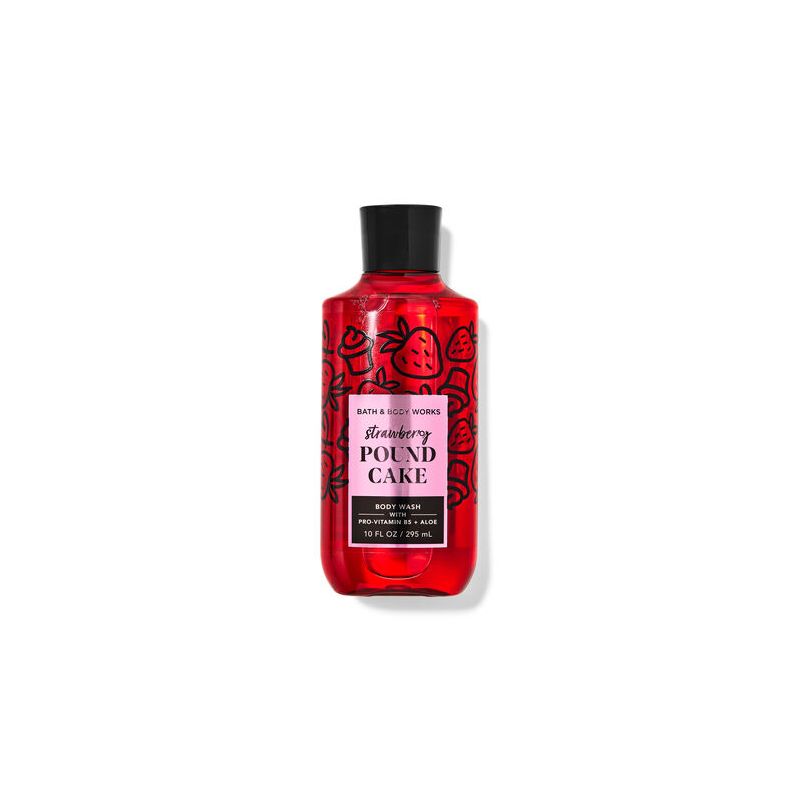 Парфумований гель для душу Strawberry Pound Cake від Bath and Body Works