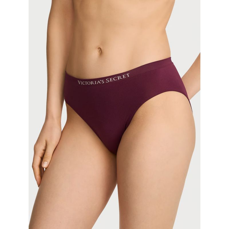 Трусики Seamless High-Leg Brief Panty Rich Maroon