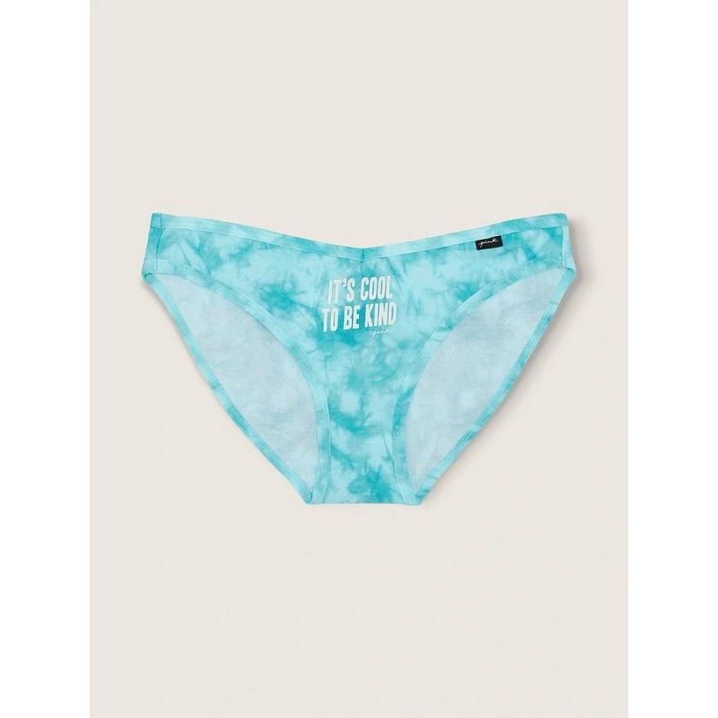 Трусики Cotton Bikini Underwear PINK Bluee