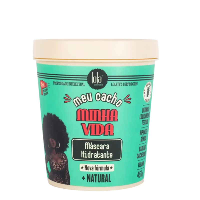 Маска зволожуюча для кучерявого волосся Meu Cacho Minha Vida Mascara Lola Cosmetics